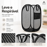 Cesto De Roupa Dobrável Organizador De Brinquedos Lavanderia Caixa Tela Pop-Up IZUSHOP