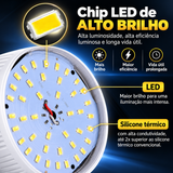 [KIT 2] Luz de Emergência Recarregável – Impermeável, para Feiras Noturnas
