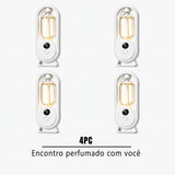 Difusor Automático de Aroma com Luz Noturna, Display Digital, para Uso Doméstico IZUAROMA