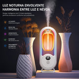 Difusor Automático de Aroma com Luz Noturna, Display Digital, para Uso Doméstico IZUAROMA