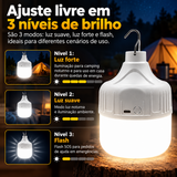 [KIT 2] Luz de Emergência Recarregável – Impermeável, para Feiras Noturnas