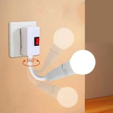 Tomada De Lâmpada E27 110-220V Extensor De Soquete Doméstico Com Interruptor Dois Plugues