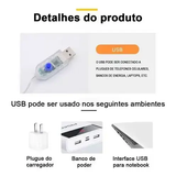 Cortina Led 3x3 Metros 300 LEDs Festa Casamento Eventos Natal Iluminação